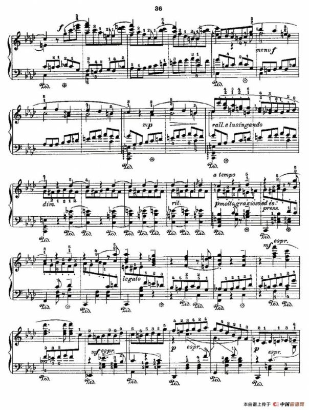 肖邦《练习曲》Fr.Chopin Op.25 No2-2