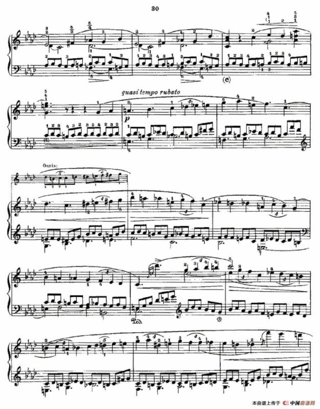 肖邦《练习曲》Fr.Chopin Op.25 No2-1