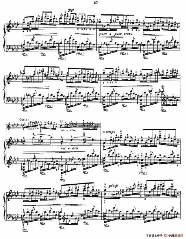 肖邦《练习曲》Fr.Chopin Op.25 No1-3