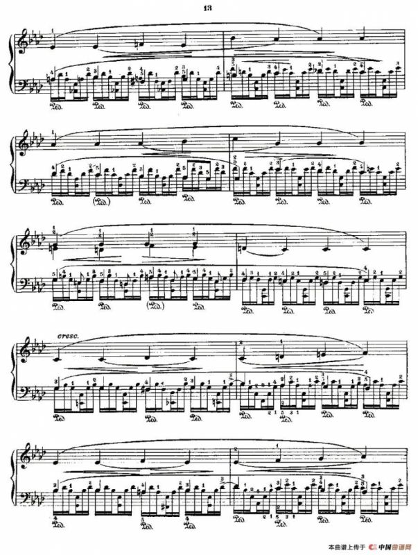 肖邦《练习曲》Fr.Chopin Op.25 No1-1