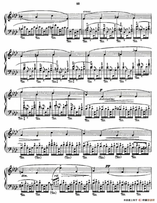 肖邦《练习曲》Fr.Chopin Op.25 No1-1