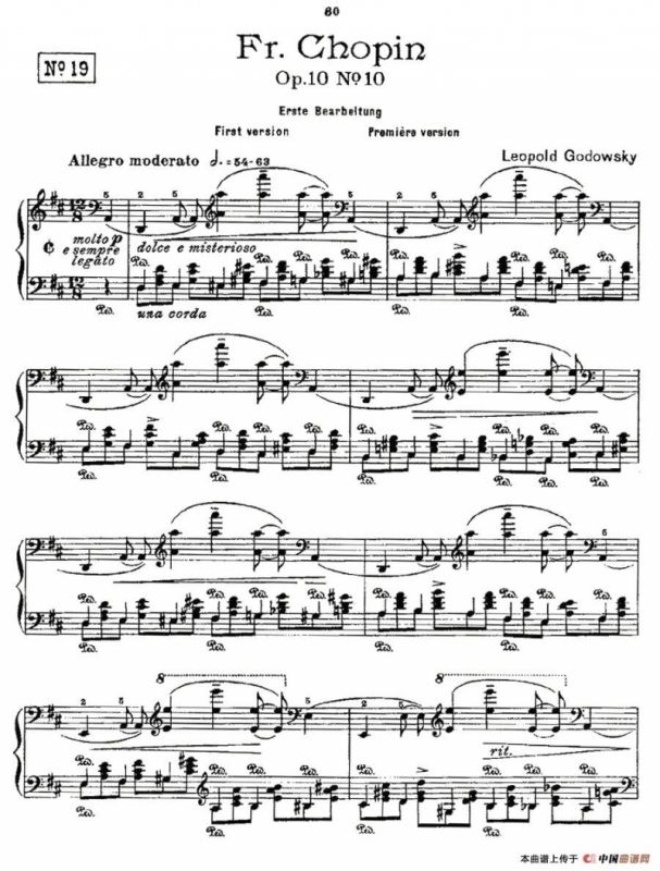 肖邦《练习曲》Fr.Chopin Op.10 No10-1