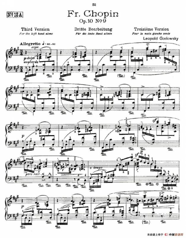 肖邦《练习曲》Fr.Chopin Op.10 No9-3