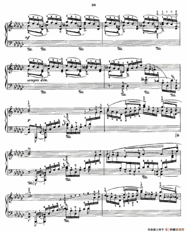 肖邦《练习曲》Fr.Chopin Op.10 No8-2