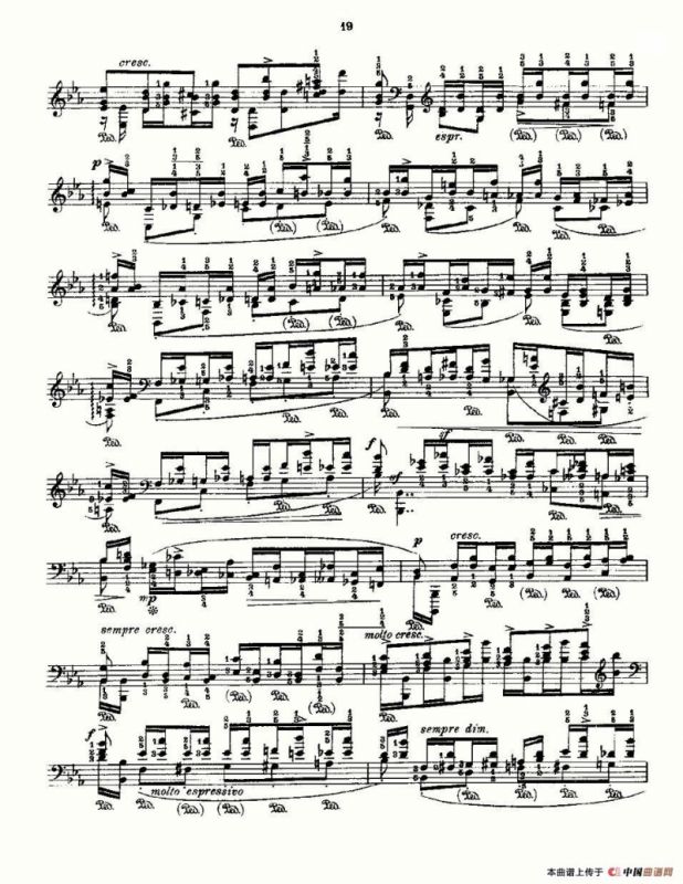 肖邦《练习曲》Fr.Chopin Op.10 No7-3