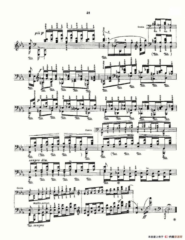 肖邦《练习曲》Fr.Chopin Op.10 No7-3