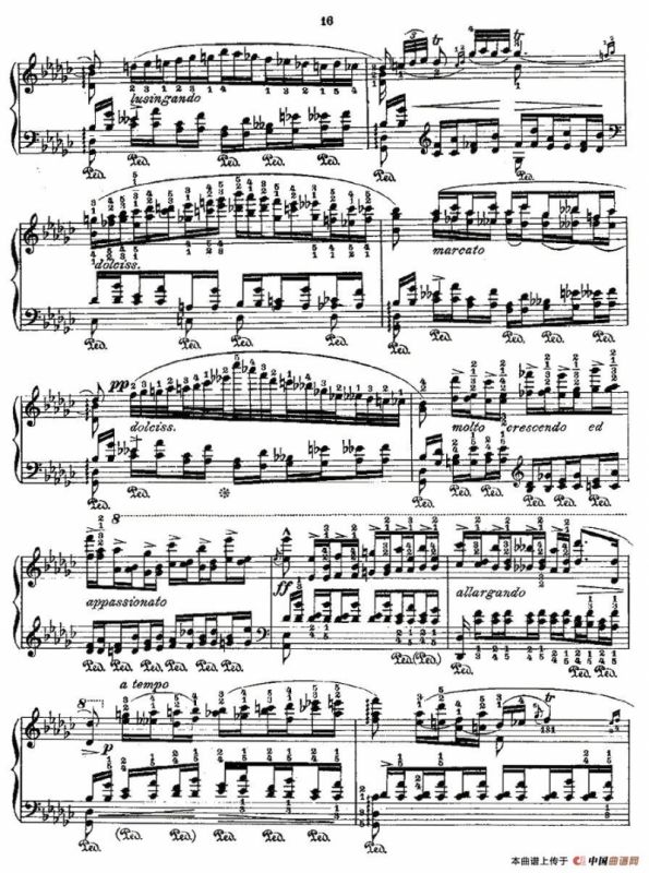 肖邦《练习曲》Fr.Chopin Op.10 No7-2