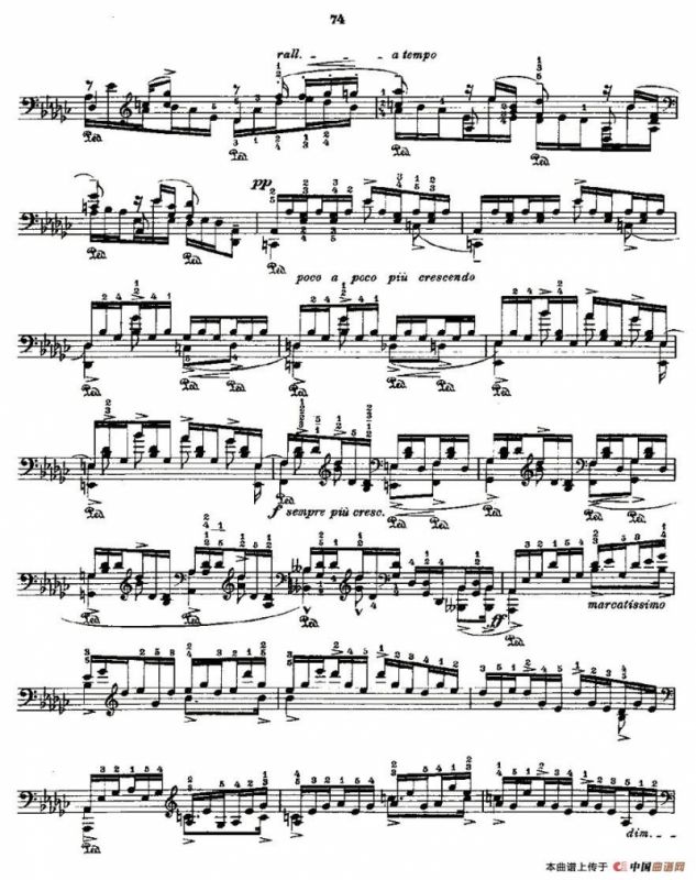 肖邦《练习曲》Fr.Chopin Op.10 No5-7