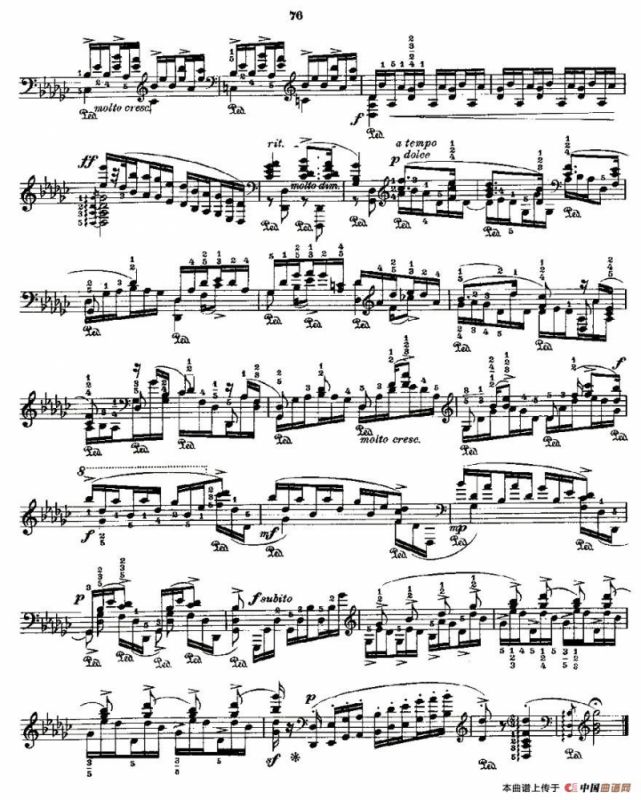 肖邦《练习曲》Fr.Chopin Op.10 No5-7