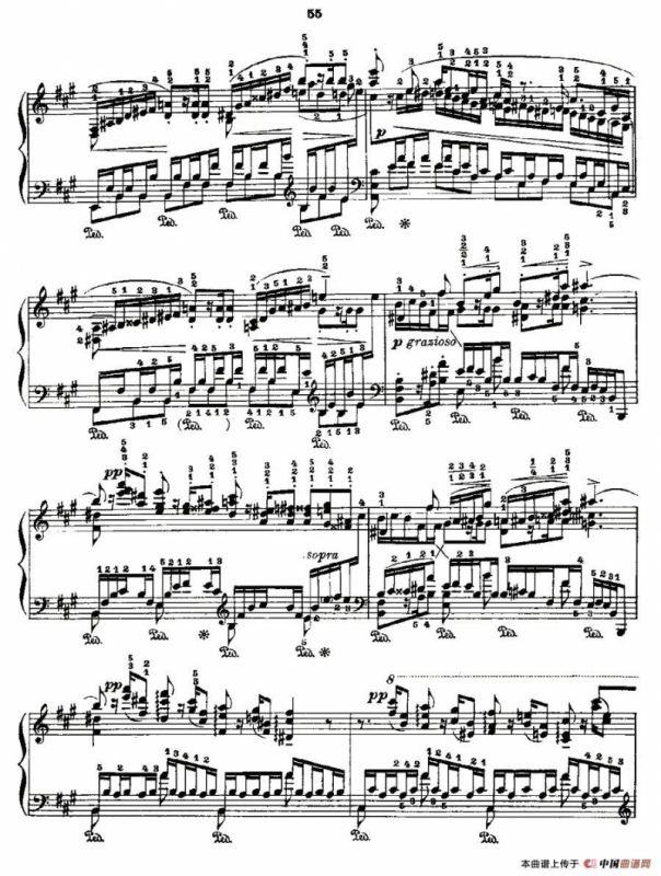 肖邦《练习曲》Fr.Chopin Op.10 No5-4
