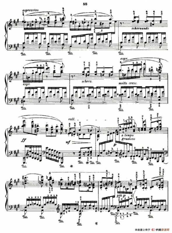 肖邦《练习曲》Fr.Chopin Op.10 No5-4