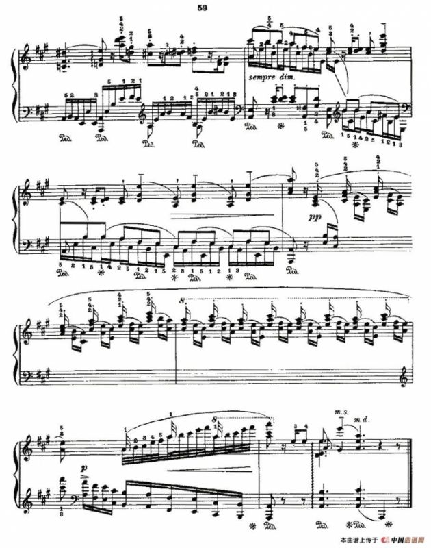 肖邦《练习曲》Fr.Chopin Op.10 No5-4