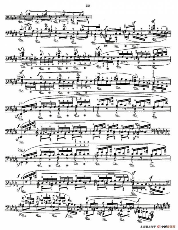 肖邦《练习曲》Fr.Chopin Op.10 No4