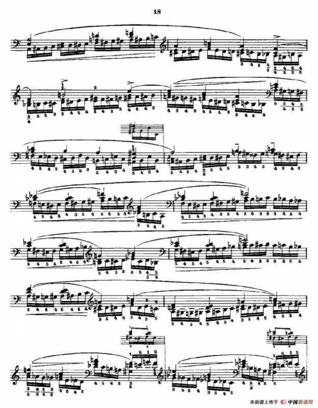 肖邦《练习曲》Fr.Chopin Op.10 No2-1