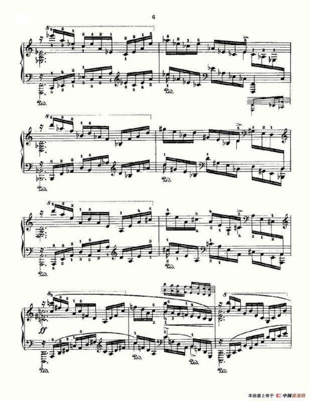 肖邦《练习曲》Fr.Chopin Op.10 No1-1