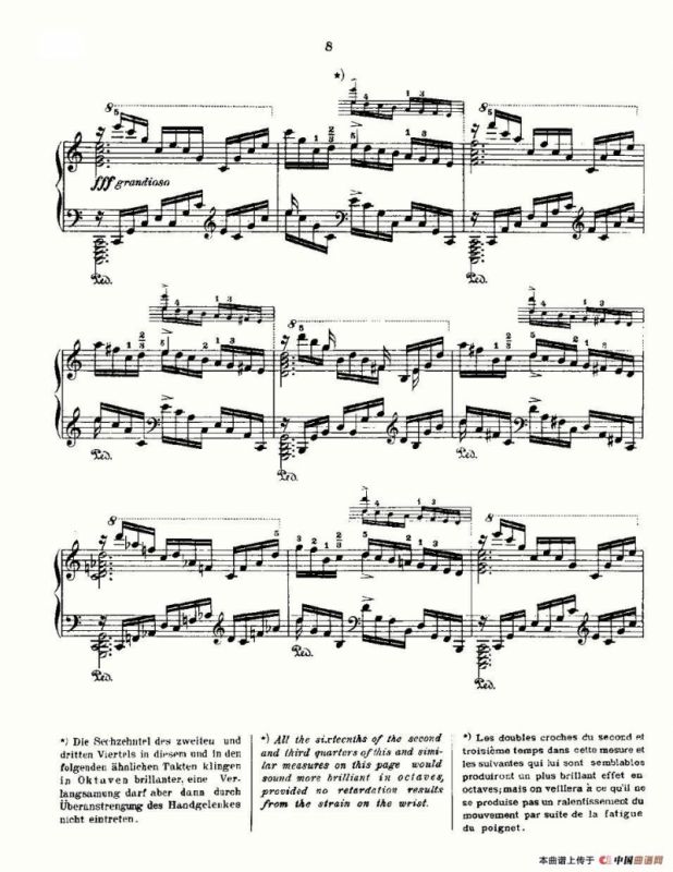 肖邦《练习曲》Fr.Chopin Op.10 No1-1