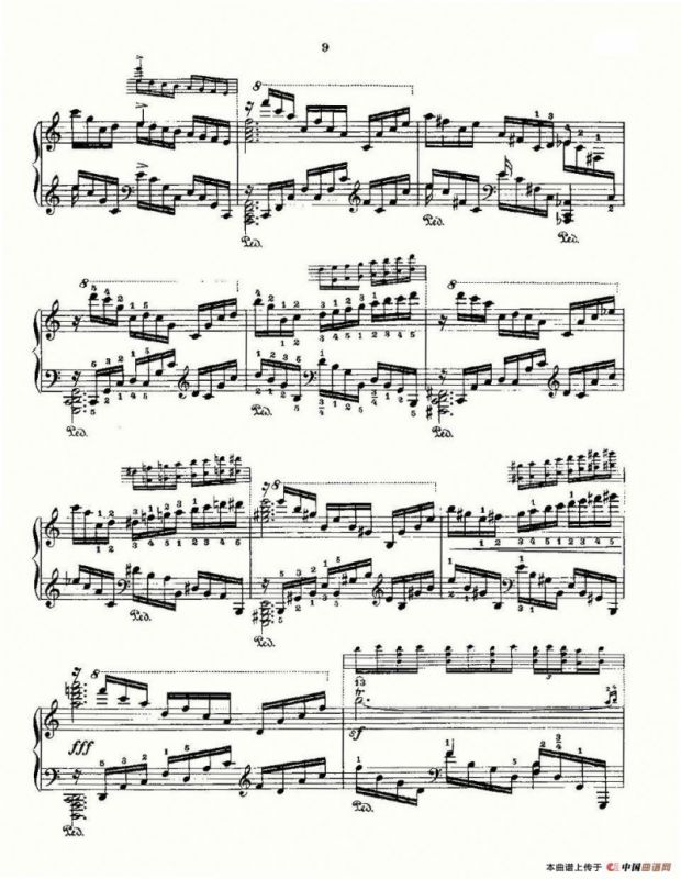 肖邦《练习曲》Fr.Chopin Op.10 No1-1