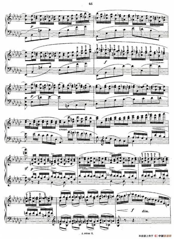 10首《前奏曲》之九（Rachmaninoff 10 Preludes, Op.23）