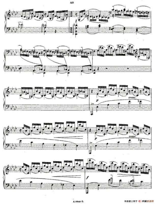 10首《前奏曲》之八（Rachmaninoff 10 Preludes, Op.23）