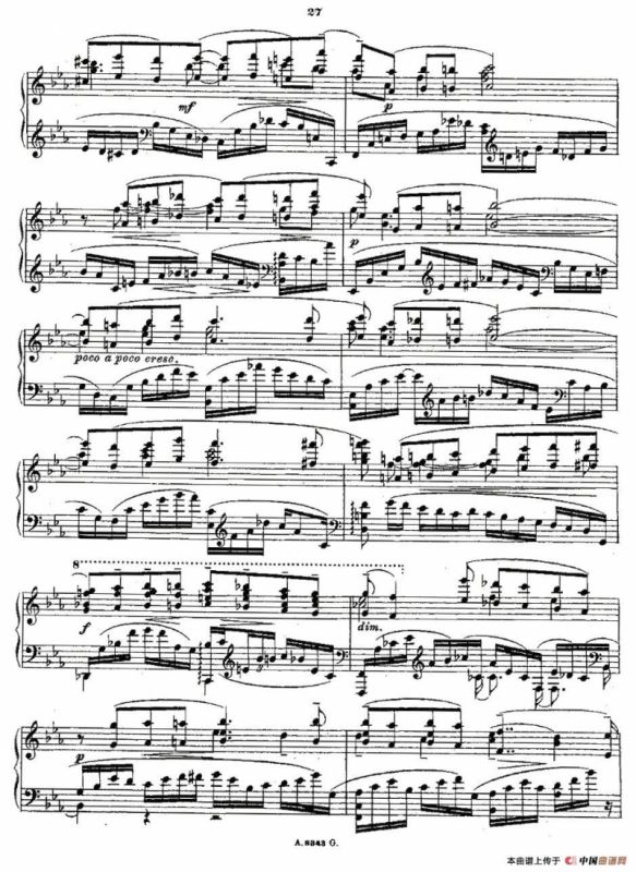 10首《前奏曲》之六（Rachmaninoff 10 Preludes, Op.23）