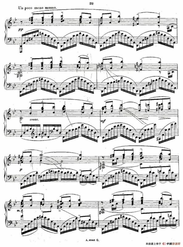 10首《前奏曲》之五（Rachmaninoff 10 Preludes, Op.23）