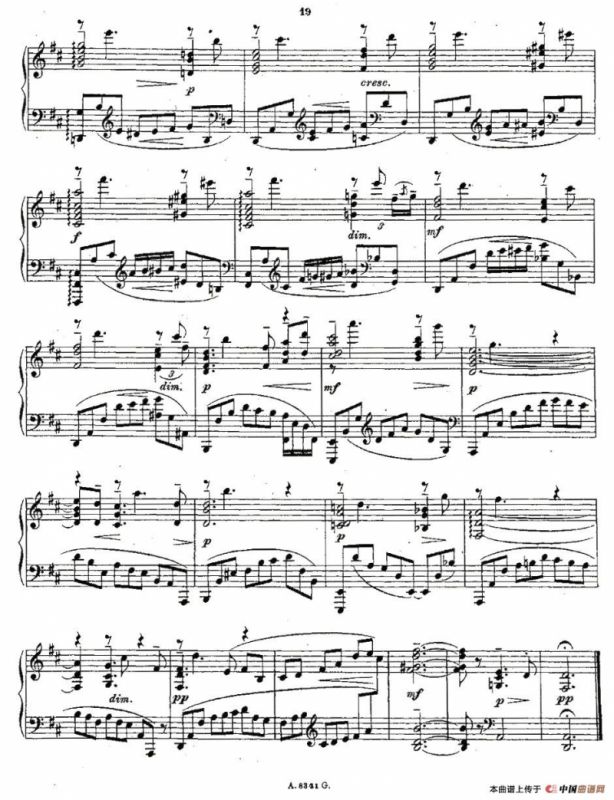 10首《前奏曲》之四（Rachmaninoff 10 Preludes, Op.23）