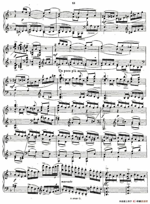 10首《前奏曲》之三（Rachmaninoff10 Preludes Op.23）