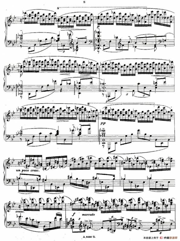 10首《前奏曲》之二（Rachmaninoff 10 Preludes, Op.23 ）