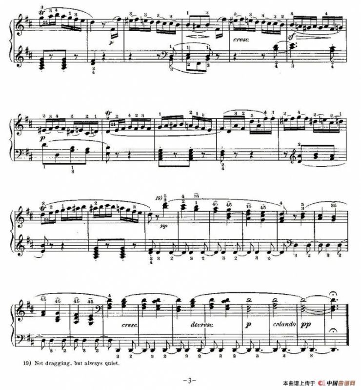 贝多芬钢琴小品（Bagatelles）（Op.33 之6）