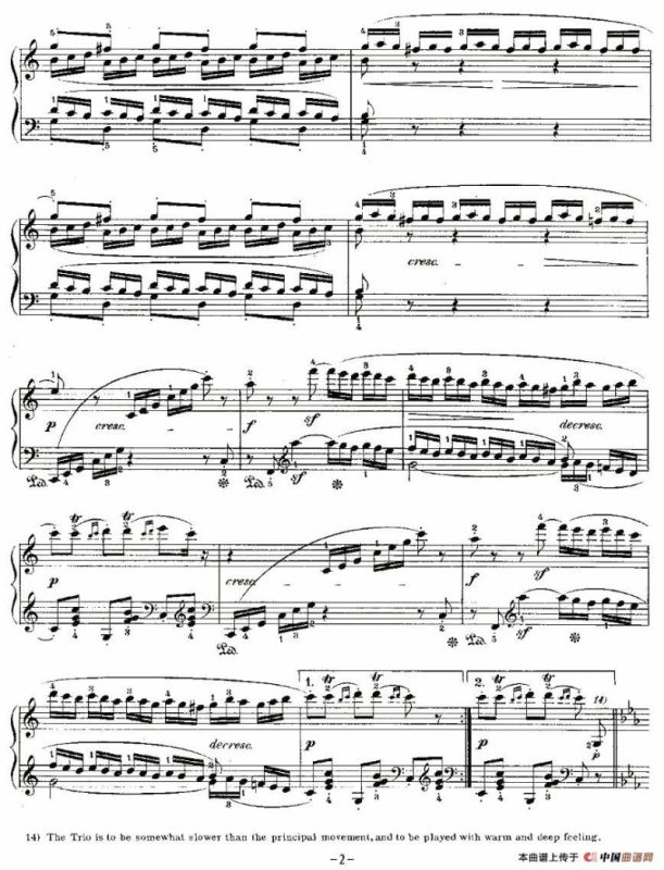 贝多芬钢琴小品（Bagatelles）（Op.33 之5）