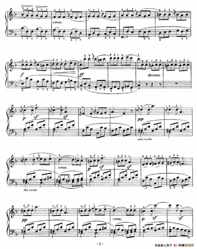 贝多芬钢琴小品（Bagatelles）（Op.33 之3）