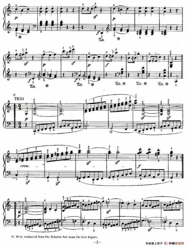 贝多芬钢琴小品（Bagatelles）（Op.33 之2）