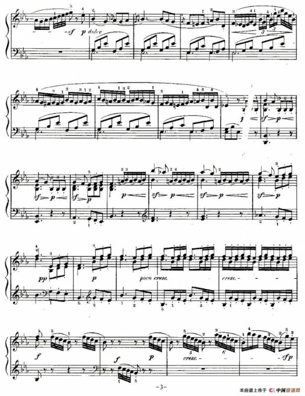 贝多芬钢琴小品（Bagatelles）（Op.33 之1）