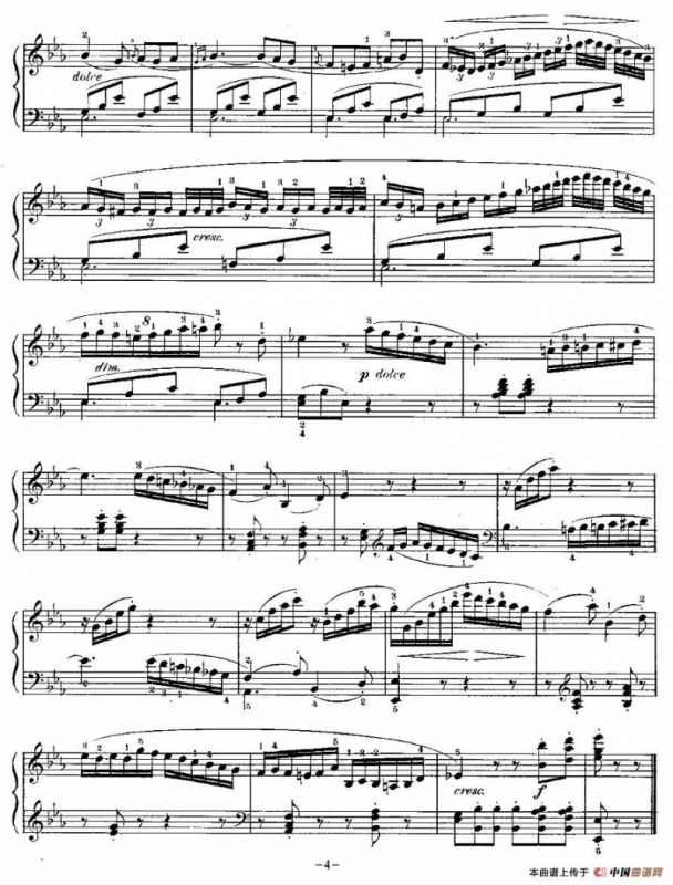 贝多芬钢琴小品（Bagatelles）（Op.33 之1）