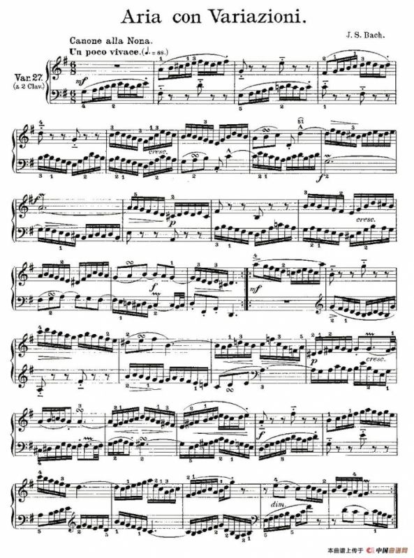 Aria con Variazioni 之27