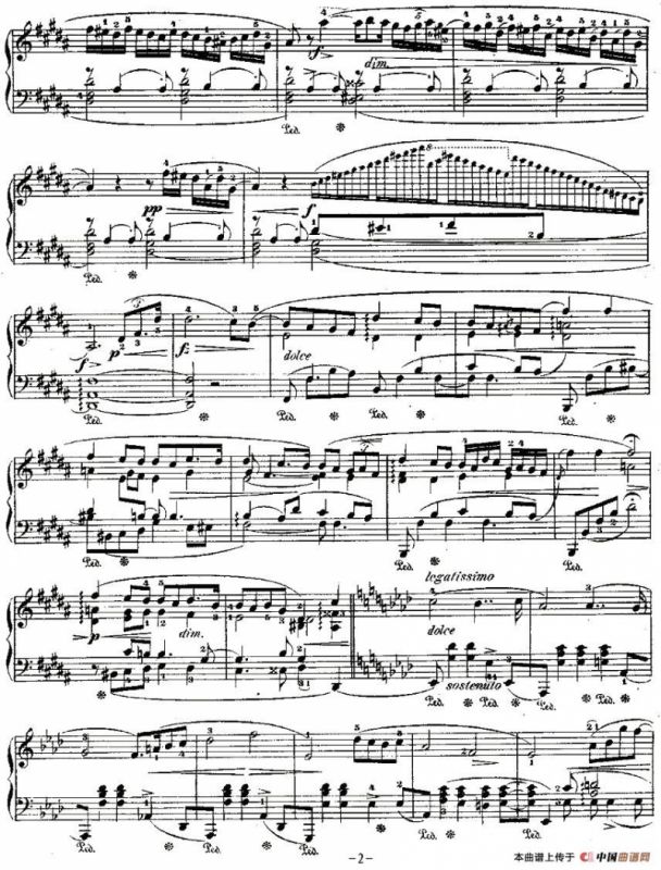 B大调夜曲Op.62－1（Deux Nocturnes）