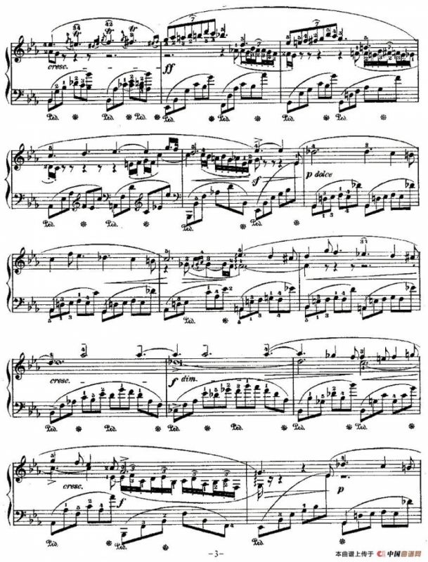 降E大调夜曲Op.55－2（Deux Nocturnes）