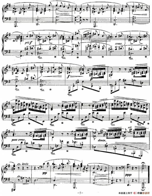 G大调夜曲Op.37－2（Deux Nocturnes）