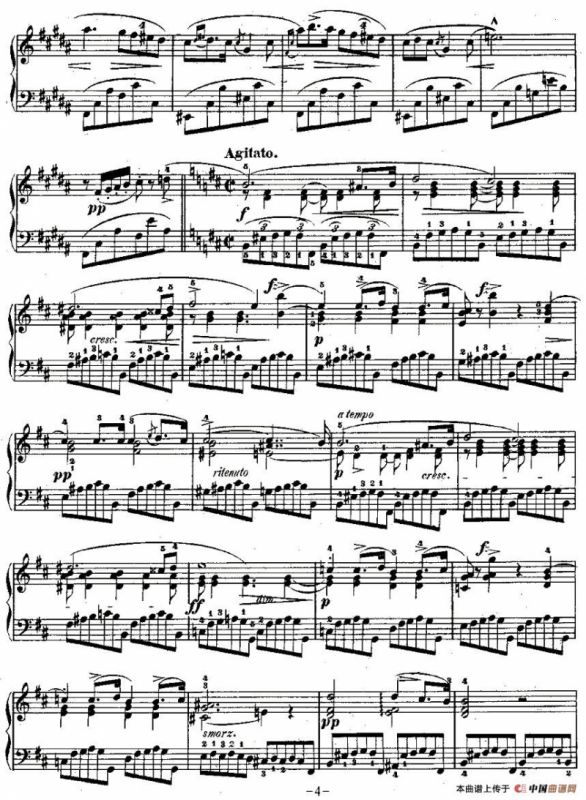 降B大调夜曲Op.9-3（Trois Nocturnes）