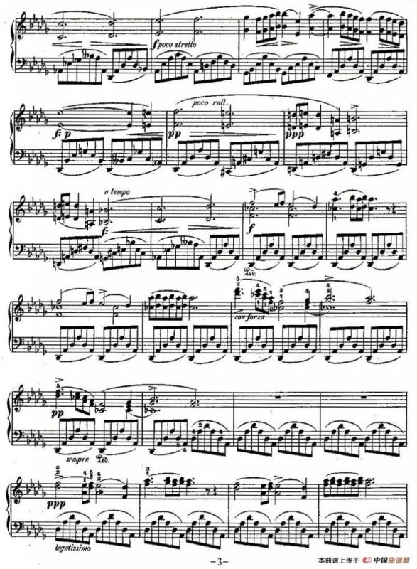 降b小调夜曲Op.9-1（Trois Nocturnes）