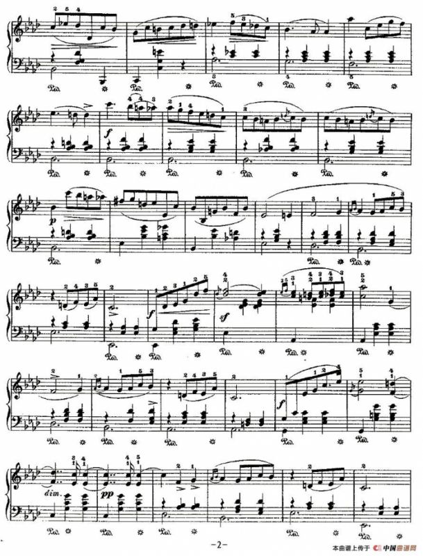 valse，Op.70, No.2