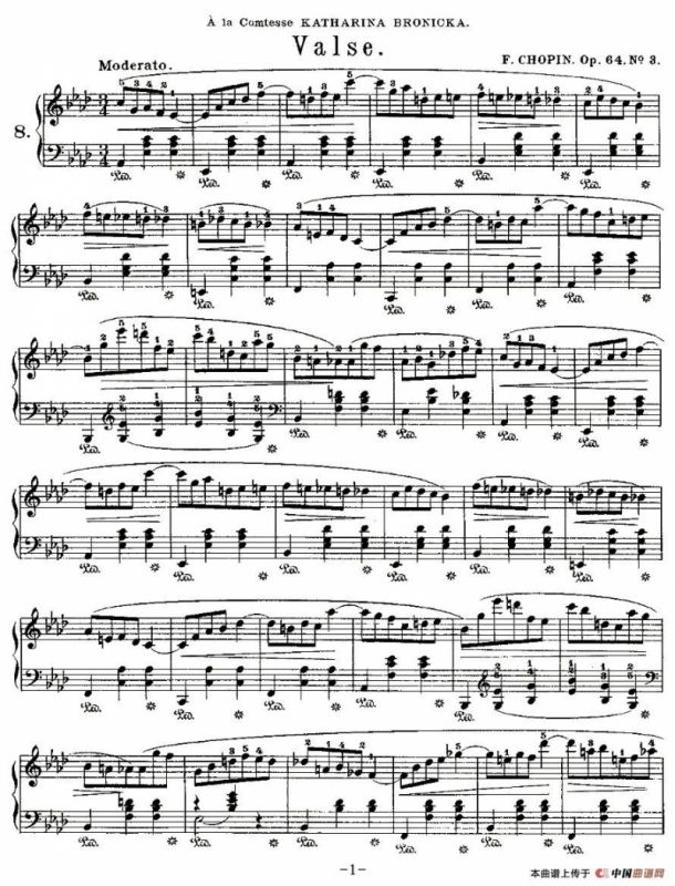 valse，Op.64, No.3