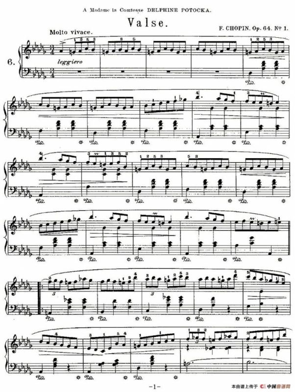 valse，Op.64, No.1