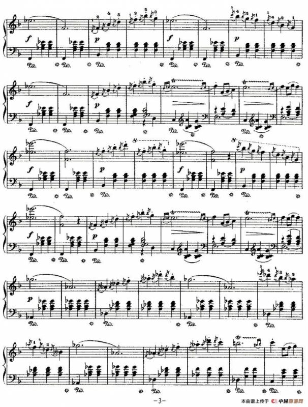 valse brillante，Op.34, No.3