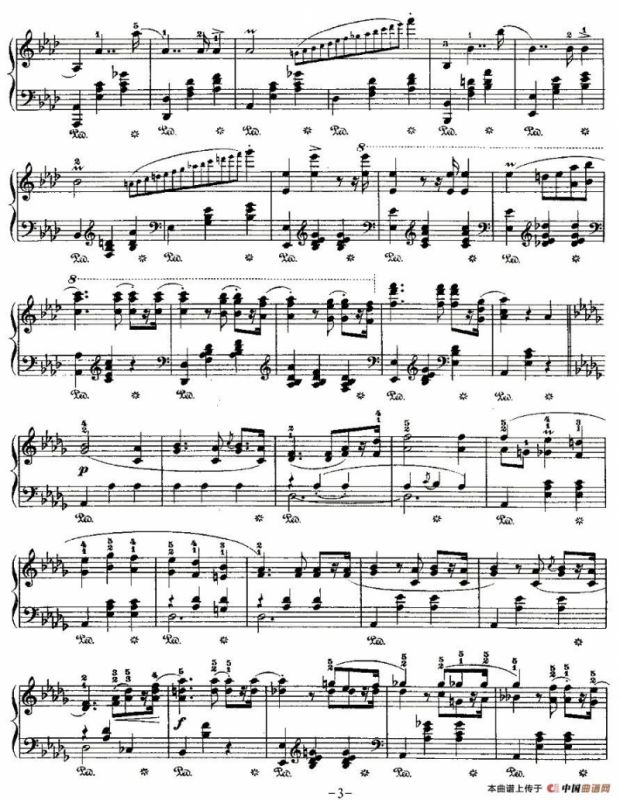 valse brillante，Op.34, No.1