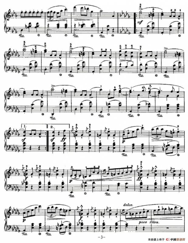 Grande valse brillante，Op.18,No.1