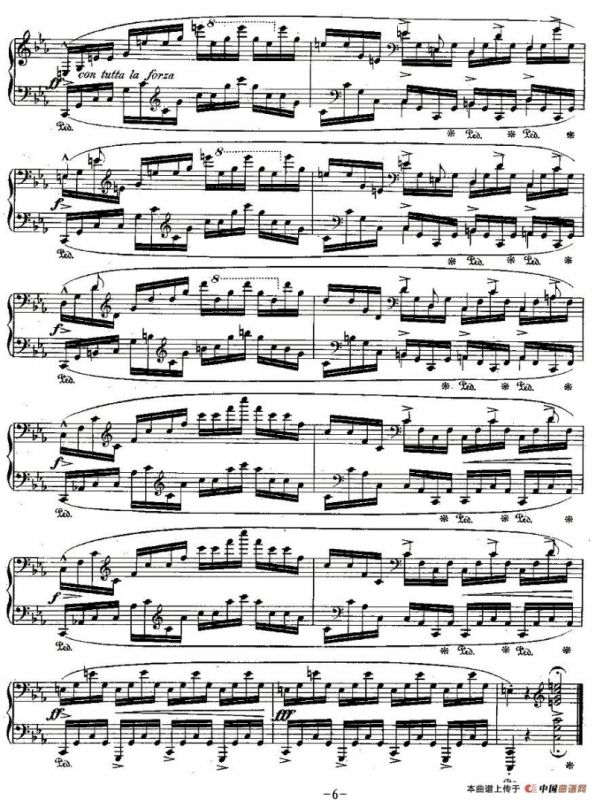 肖邦钢琴练习曲，Op.25之十二