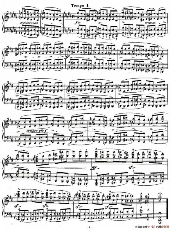 肖邦钢琴练习曲，Op.25之十