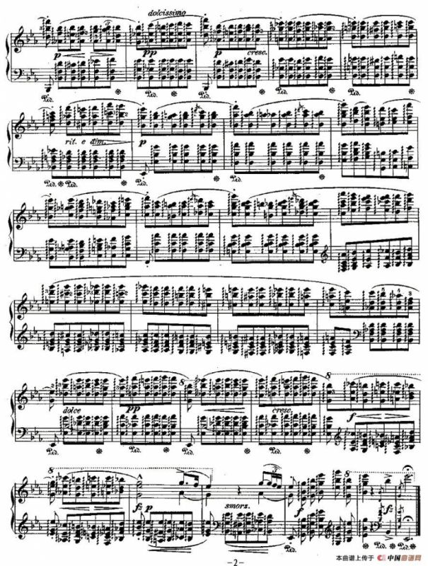 肖邦钢琴练习曲，Op.10之十一