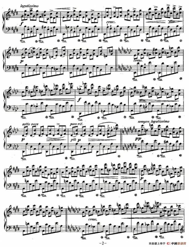 肖邦钢琴练习曲，Op.10之十